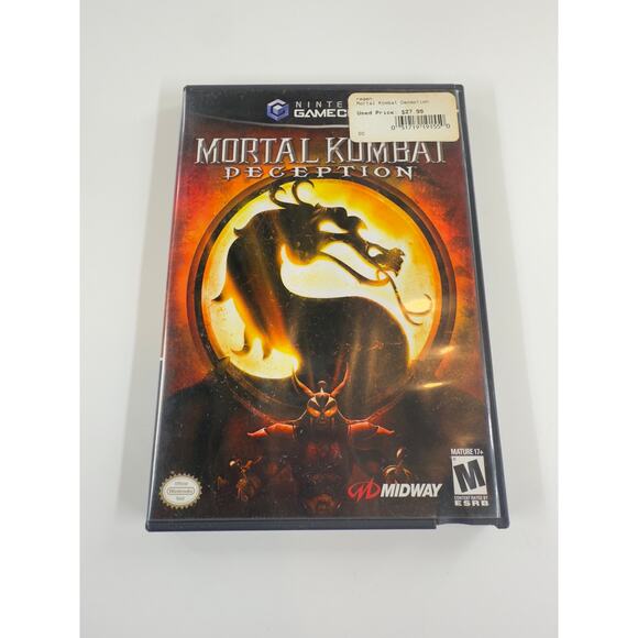 Mortal Kombat: Deception (Nintendo GameCube, 2004) Complete CIB - Tested Working - Picture 1 of 3